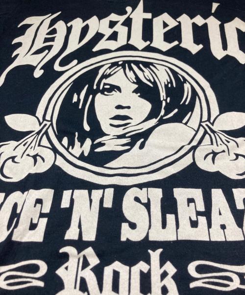 Hysteric Glamour（ヒステリックグラマー）Hysteric Glamour (ヒステリックグラマー) ヒスガールプリントTシャツ ブラック サイズ:Freeの古着・服飾アイテム