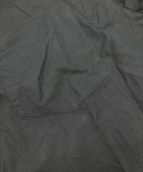 COMME des GARCONS HOMME（コムデギャルソン オム）COMME des GARCONS HOMME (コムデギャルソン オム) ロゴ刺繍シャツ ブラック サイズ:XSの古着・服飾アイテム