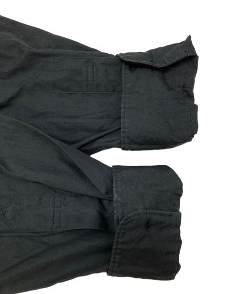 COMME des GARCONS HOMME（コムデギャルソン オム）COMME des GARCONS HOMME (コムデギャルソン オム) ロゴ刺繍シャツ ブラック サイズ:XSの古着・服飾アイテム