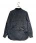 COMME des GARCONS HOMME (コムデギャルソン オム) ロゴ刺繍シャツ ブラック サイズ:XS：22000円