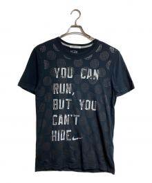 COMME des GARCONS×NIKE（コムデギャルソン×ナイキ）の古着「メッセージデザインTシャツ/Message Design T-Shirt」｜ネイビー