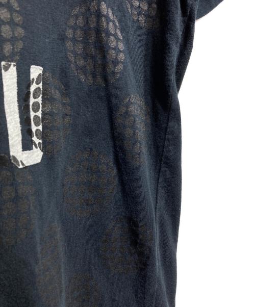 COMME des GARCONS（コムデギャルソン）COMME des GARCONS (コムデギャルソン) NIKE (ナイキ) メッセージデザインTシャツ/Message Design T-Shirt ネイビー サイズ:Mの古着・服飾アイテム