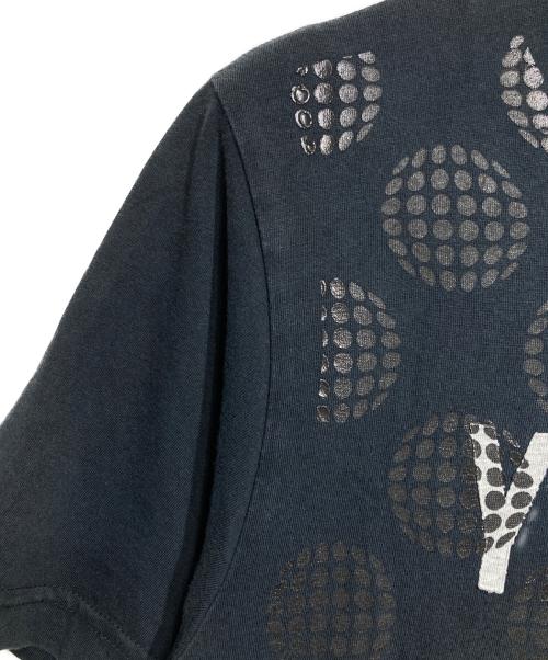 COMME des GARCONS（コムデギャルソン）COMME des GARCONS (コムデギャルソン) NIKE (ナイキ) メッセージデザインTシャツ/Message Design T-Shirt ネイビー サイズ:Mの古着・服飾アイテム