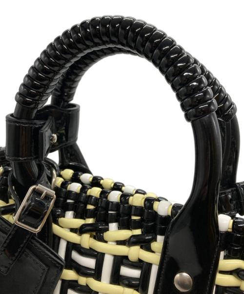 BALENCIAGA（バレンシアガ）BALENCIAGA (バレンシアガ) BISTRO XS バスケットバッグ ブラックの古着・服飾アイテム