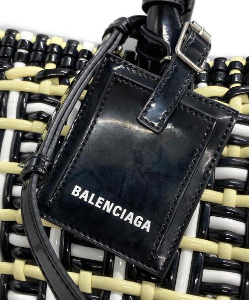 BALENCIAGA（バレンシアガ）BALENCIAGA (バレンシアガ) BISTRO XS バスケットバッグ ブラックの古着・服飾アイテム