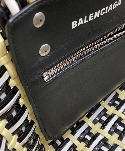 BALENCIAGA（バレンシアガ）BALENCIAGA (バレンシアガ) BISTRO XS バスケットバッグ ブラックの古着・服飾アイテム