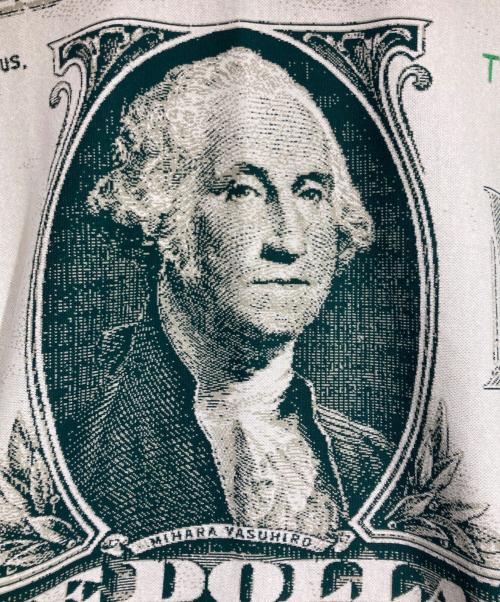 Maison MIHARA YASUHIRO（メゾン ミハラ ヤスヒロ）Maison MIHARA YASUHIRO (メゾン ミハラ ヤスヒロ) KOTA OKUDA (コウタオクダ) Bill Jacquard Knit Skirt/ビルジャカードニットスカート グリーン サイズ:Fの古着・服飾アイテム