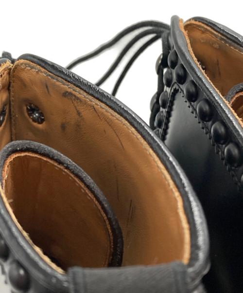 Church’s（チャーチ）Church’s (チャーチ) ELETTRAスタッズブーツ/エレクトラ ブラック サイズ:38の古着・服飾アイテム