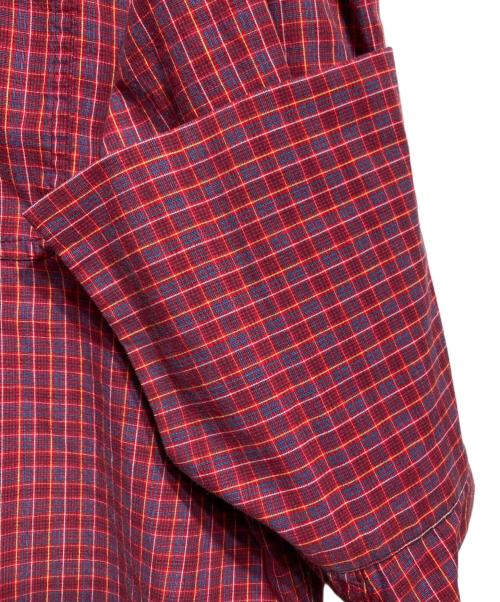 77circa（ナナナナサーカ）77circa (ナナナナサーカ) 再構築ワンピース レッド サイズ:FREEの古着・服飾アイテム