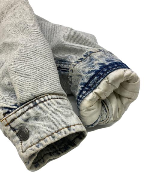 stussy（ステューシー）stussy (ステューシー) Sherpa Lined Denim Shirt ブルー サイズ:Ｓの古着・服飾アイテム