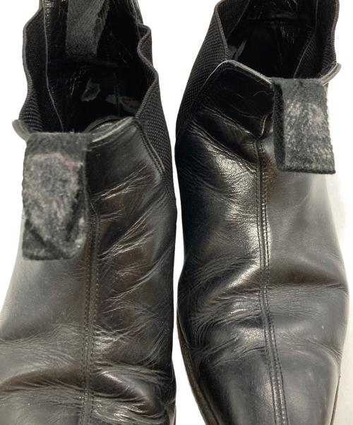 COMME des GARCONS HOMME PLUS（コムデギャルソンオムプリュス）COMME des GARCONS HOMME PLUS (コムデギャルソンオムプリュス) ポインテットトゥサイドゴアブーツ ブラック サイズ:26㎝の古着・服飾アイテム