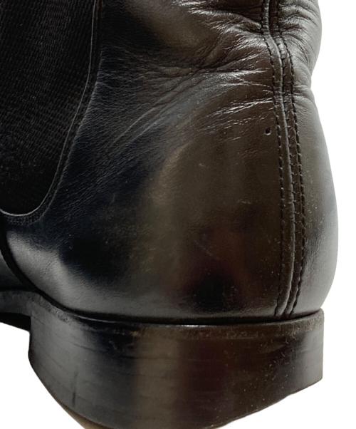 COMME des GARCONS HOMME PLUS（コムデギャルソンオムプリュス）COMME des GARCONS HOMME PLUS (コムデギャルソンオムプリュス) ポインテットトゥサイドゴアブーツ ブラック サイズ:26㎝の古着・服飾アイテム