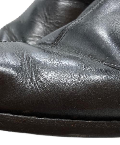 COMME des GARCONS HOMME PLUS（コムデギャルソンオムプリュス）COMME des GARCONS HOMME PLUS (コムデギャルソンオムプリュス) ポインテットトゥサイドゴアブーツ ブラック サイズ:26㎝の古着・服飾アイテム