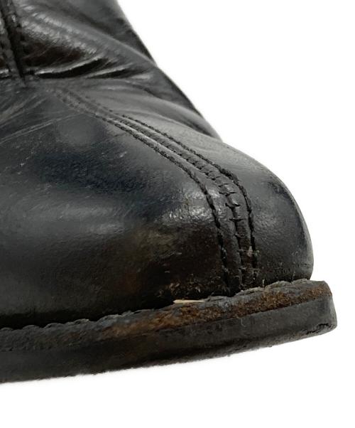 COMME des GARCONS HOMME PLUS（コムデギャルソンオムプリュス）COMME des GARCONS HOMME PLUS (コムデギャルソンオムプリュス) ポインテットトゥサイドゴアブーツ ブラック サイズ:26㎝の古着・服飾アイテム