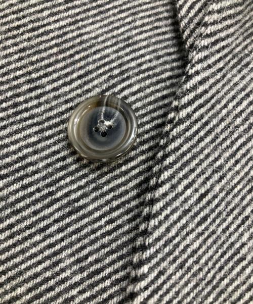 DOLCE & GABBANA（ドルチェ＆ガッバーナ）DOLCE & GABBANA (ドルチェ＆ガッバーナ) ウールブレンドチェスターコート/Wool Blend Chester Coat グレー サイズ:48の古着・服飾アイテム