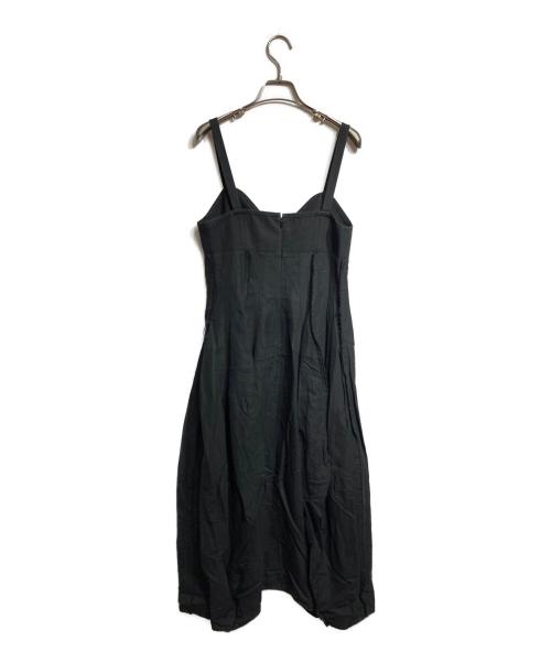 ENFOLD（エンフォルド）ENFOLD (エンフォルド) キャミソールワンピース/Camisole dress ブラック サイズ:38の古着・服飾アイテム