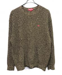 SUPREME（シュプリーム）の古着「Melange Rib Knit Sweater」｜ブラウン
