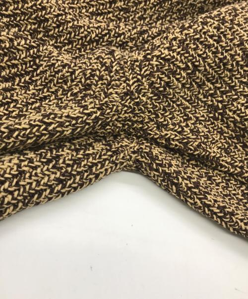 SUPREME（シュプリーム）Supreme (シュプリーム) Melange Rib Knit Sweater ブラウン サイズ:XLの古着・服飾アイテム