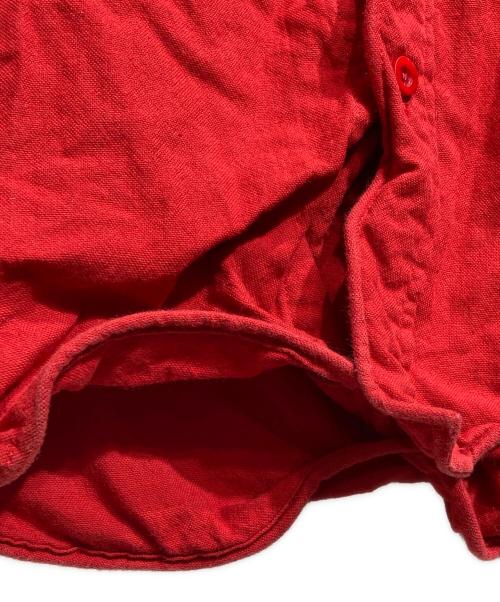 NUMBER (N)INE（ナンバーナイン）NUMBER (N)INE (ナンバーナイン) カットオフワイヤーシャツ/Cut-off wire shirt レッド サイズ:Sの古着・服飾アイテム