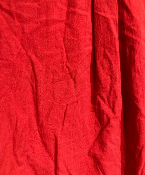 NUMBER (N)INE（ナンバーナイン）NUMBER (N)INE (ナンバーナイン) カットオフワイヤーシャツ/Cut-off wire shirt レッド サイズ:Sの古着・服飾アイテム