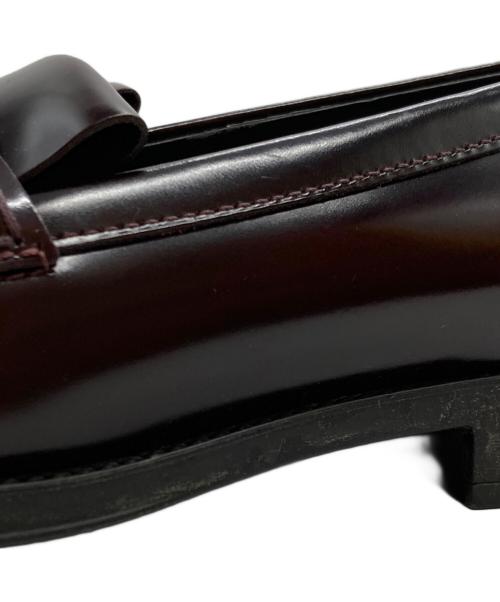 TOD'S（トッズ）TOD'S (トッズ) タッセルローファー ボルドー サイズ:35・1/2の古着・服飾アイテム