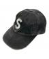 SUPREME（シュプリーム）の古着「Pigment Coated S Logo 6-Panel」｜ブラック