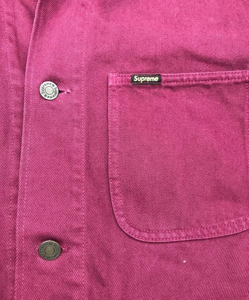 SUPREME（シュプリーム）SUPREME (シュプリーム) Tapestry Denim Chore Coat パープル サイズ:Ｍの古着・服飾アイテム