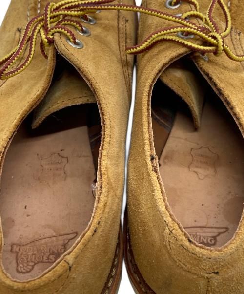 RED WING（レッドウィング）RED WING (レッドウィング) Uチップオックスフォードシューズ ブラウン サイズ:27.5㎝の古着・服飾アイテム