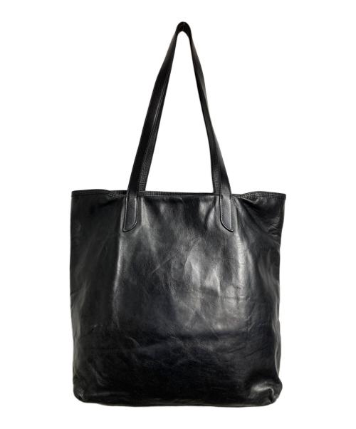 GANZO（ガンゾ）GANZO (ガンゾ) SACCHETTO4ホースレザートートバッグ/TOTE BAG ブラックの古着・服飾アイテム