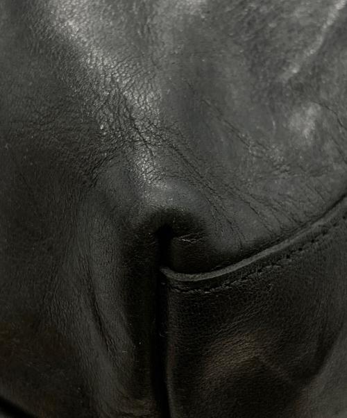 GANZO（ガンゾ）GANZO (ガンゾ) SACCHETTO4ホースレザートートバッグ/TOTE BAG ブラックの古着・服飾アイテム