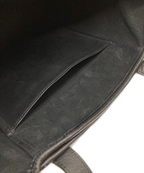 GANZO（ガンゾ）GANZO (ガンゾ) SACCHETTO4ホースレザートートバッグ/TOTE BAG ブラックの古着・服飾アイテム