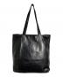 GANZO (ガンゾ) SACCHETTO4ホースレザートートバッグ/TOTE BAG ブラック：25000円