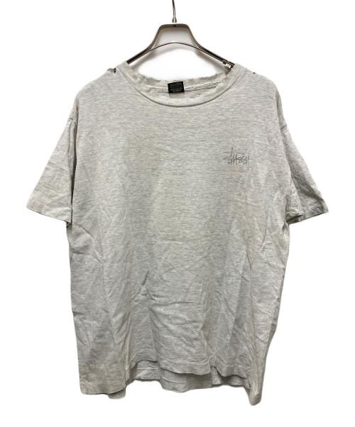 stussy（ステューシー）stussy (ステューシー) ラスタマンTee グレー サイズ:Ｌの古着・服飾アイテム