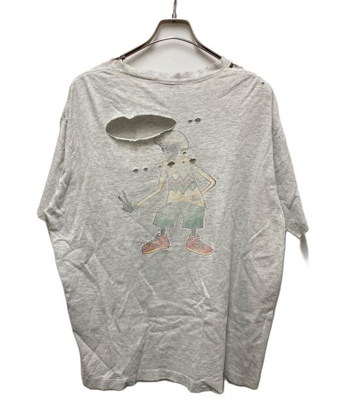 stussy（ステューシー）stussy (ステューシー) ラスタマンTee グレー サイズ:Ｌの古着・服飾アイテム