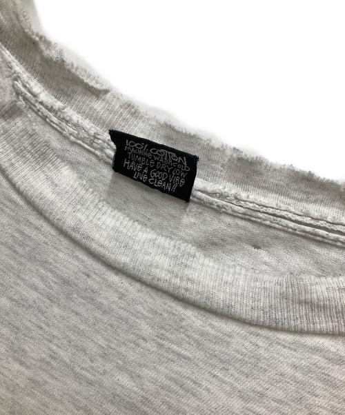stussy（ステューシー）stussy (ステューシー) ラスタマンTee グレー サイズ:Ｌの古着・服飾アイテム