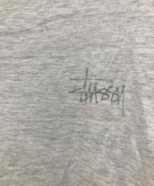 stussy（ステューシー）stussy (ステューシー) ラスタマンTee グレー サイズ:Ｌの古着・服飾アイテム
