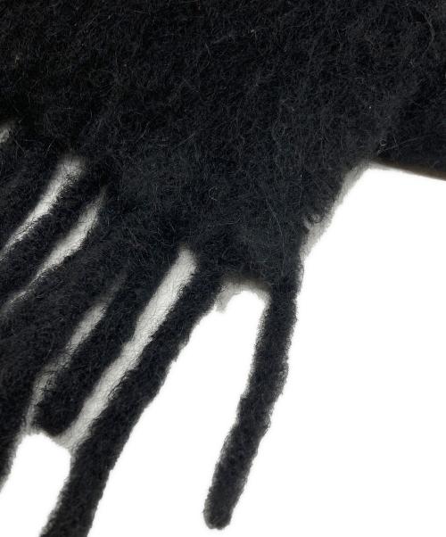 MARNI（マルニ）MARNI (マルニ) ロゴパッチアルパカマフラー/Logo Patch Alpaca Scarf ブラック サイズ:UNIの古着・服飾アイテム