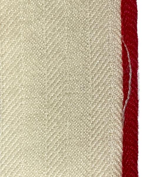 HERMES（エルメス）HERMES (エルメス) カレジェアン140/Splash Park/スプラッシュパーク レッド×ベージュの古着・服飾アイテム