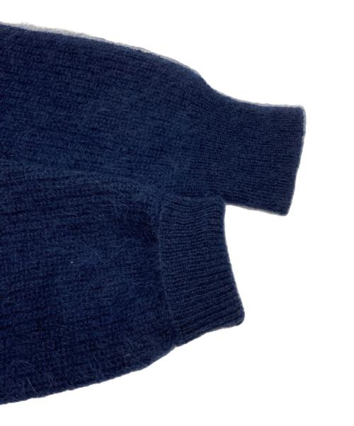 MEIAS（メイアス）MEIAS (メイアス) SUPER KID MOHAIR PULL OVER/MOPO スーパーキッドモヘアプルオーバ ネイビー サイズ:Ｌの古着・服飾アイテム