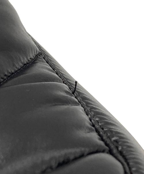 MM6 Maison Margiela（エムエムシックスメゾンマルジェラ）MM6 Maison Margiela (エムエムシックスメゾンマルジェラ) パフムートンブーツ/ショートブーツ ブラック サイズ:37 1/2の古着・服飾アイテム