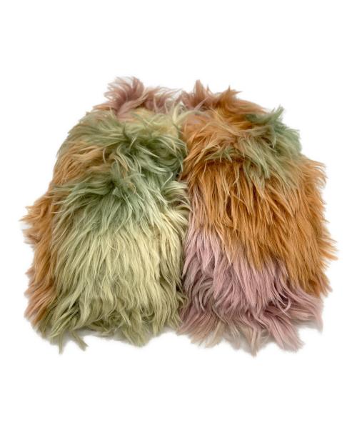 MM6 Maison Margiela（エムエムシックスメゾンマルジェラ）MM6 Maison Margiela (エムエムシックスメゾンマルジェラ) ファーミュール ピンク サイズ:36の古着・服飾アイテム