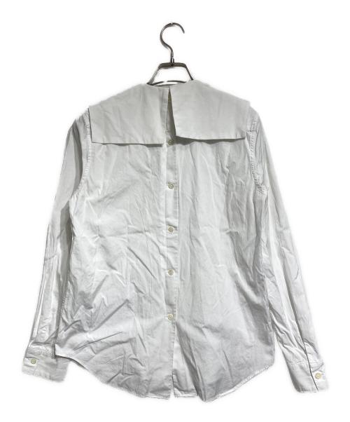 COMME des GARCONS（コムデギャルソン）COMME des GARCONS (コムデギャルソン) フロントバックリボンブラウス ホワイト サイズ:Ｍの古着・服飾アイテム