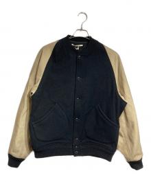 OLD JOE & Co.（オールドジョー）の古着「BUTTON-FRONT CAMPBELL JACKET」｜ブラック×ブラウン