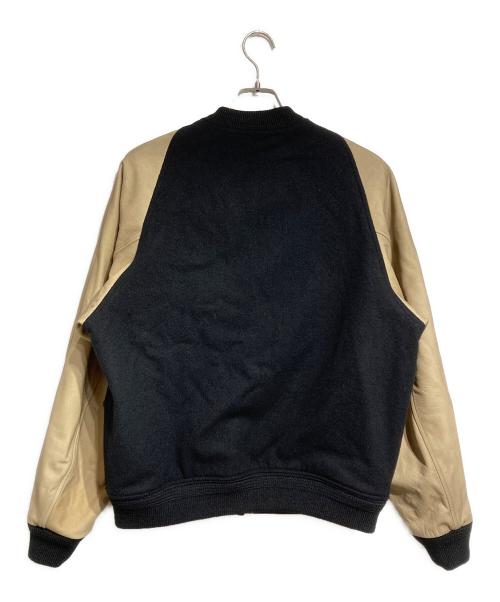 OLD JOE & Co.（オールドジョー）OLD JOE & Co. (オールドジョー) BUTTON-FRONT CAMPBELL JACKET ブラック×ブラウン サイズ:40の古着・服飾アイテム