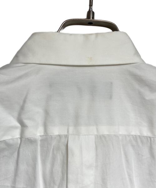 BLACK COMME des GARCONS（ブラックコムデギャルソン）BLACK COMME des GARCONS (ブラックコムデギャルソン) ミドルレングスシャツ ホワイト サイズ:Mの古着・服飾アイテム