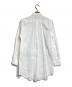 BLACK COMME des GARCONS (ブラックコムデギャルソン) ミドルレングスシャツ ホワイト サイズ:M：18000円