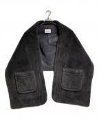 hauntハウント）の古着「ボアストール/boa stole」｜グレー