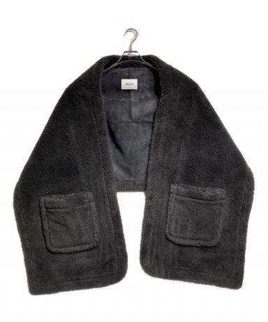 中古・古着通販】haunt (ハウント) ボアストール/boa stole グレー