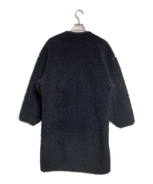 HYKE（ハイク）HYKE (ハイク) FAUX SHEARLING COAT/フェイクシアリングコート ブラック サイズ:１の古着・服飾アイテム