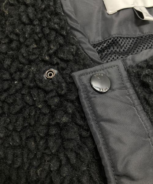 HYKE（ハイク）HYKE (ハイク) FAUX SHEARLING COAT/フェイクシアリングコート ブラック サイズ:１の古着・服飾アイテム